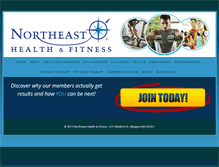 Tablet Screenshot of northeasthf.com